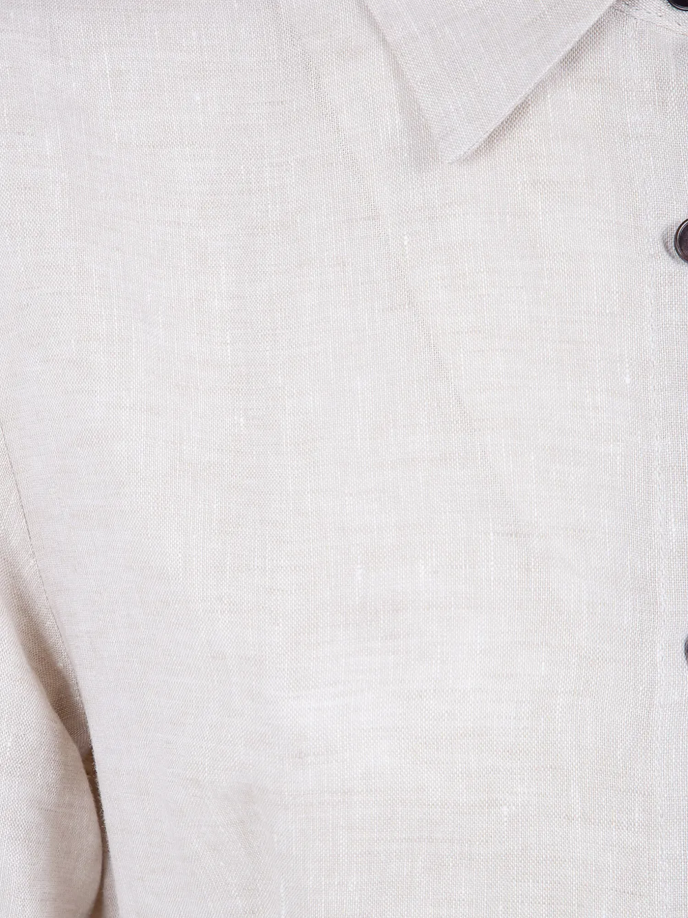  Antonelli Button-up Shirt Dress - Neutrals 