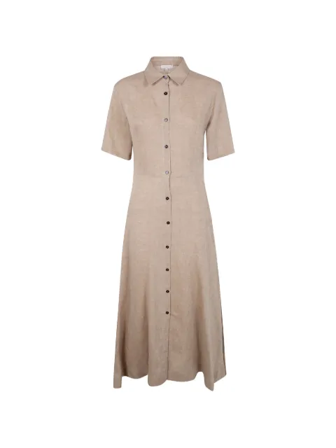Antonelli mélange-effect shirt dress