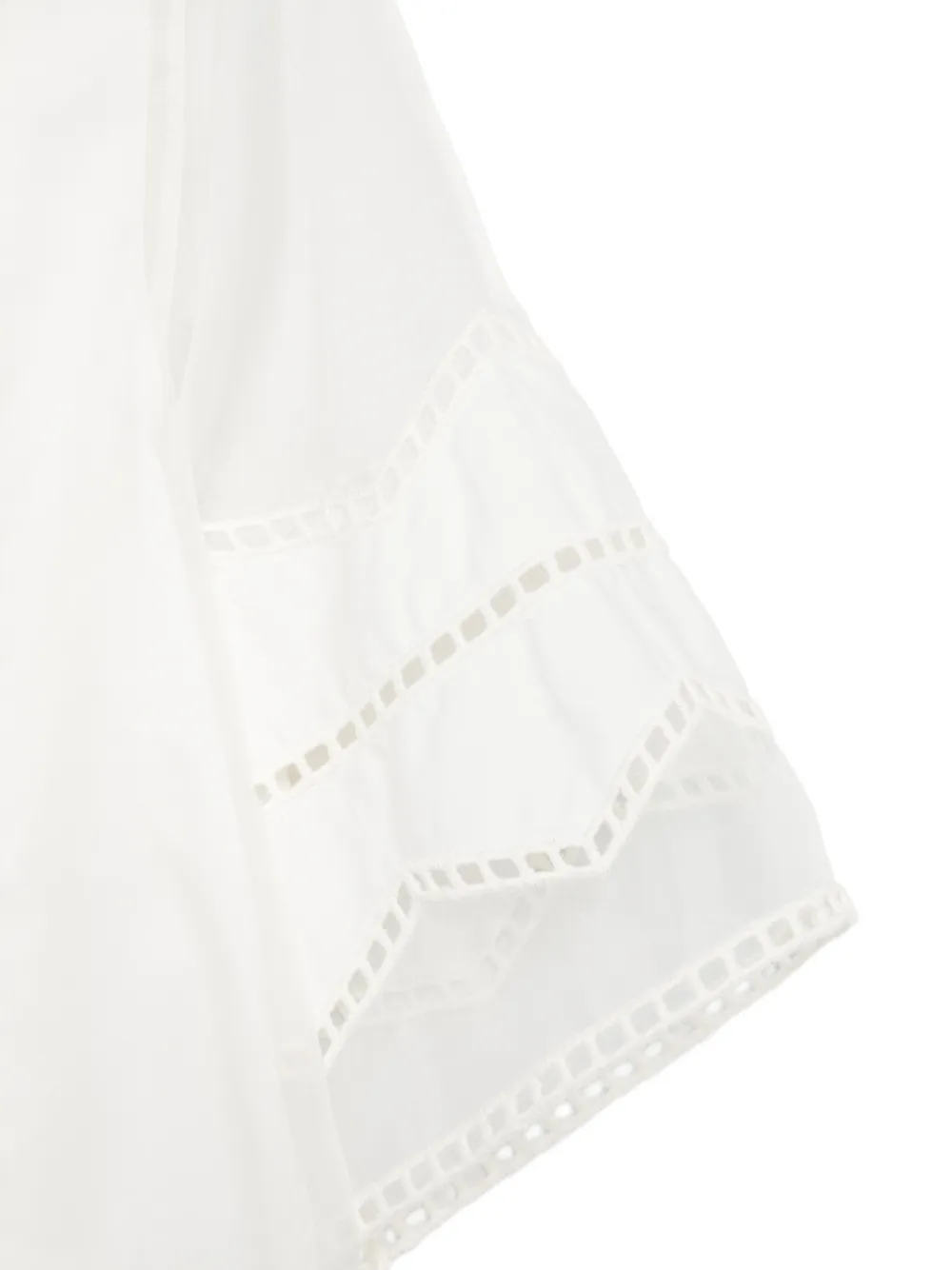 Elie Saab Blouse met gestrikte hals Wit