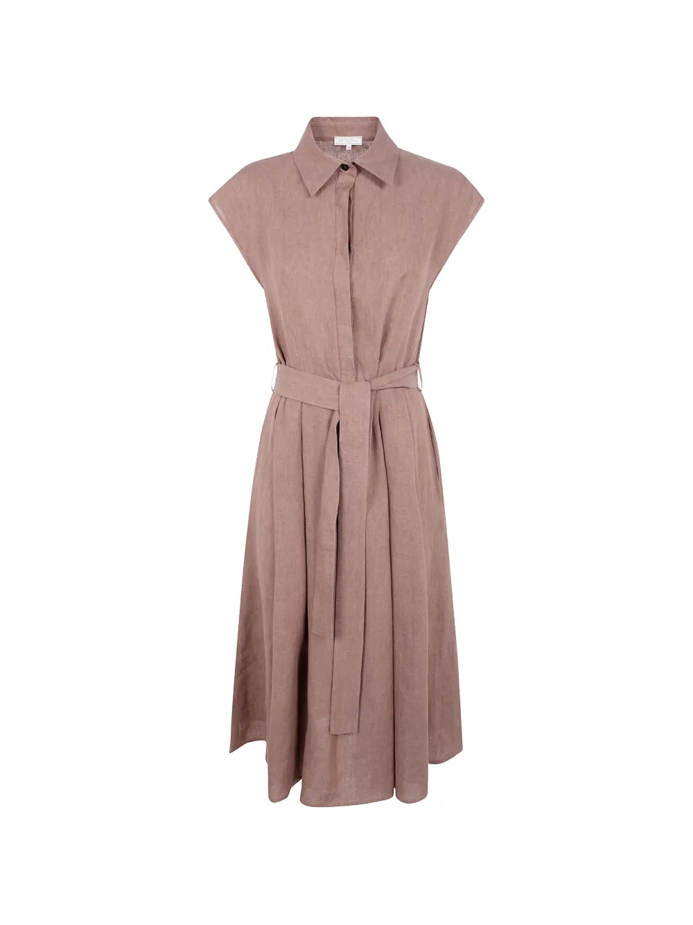 Antonelli belted shirt dress - Toni neutri
