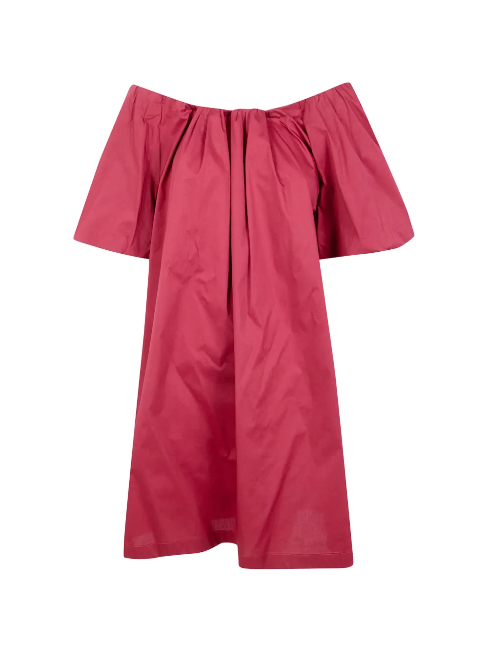 Liviana Conti off-shoulder mini dress - Rosso