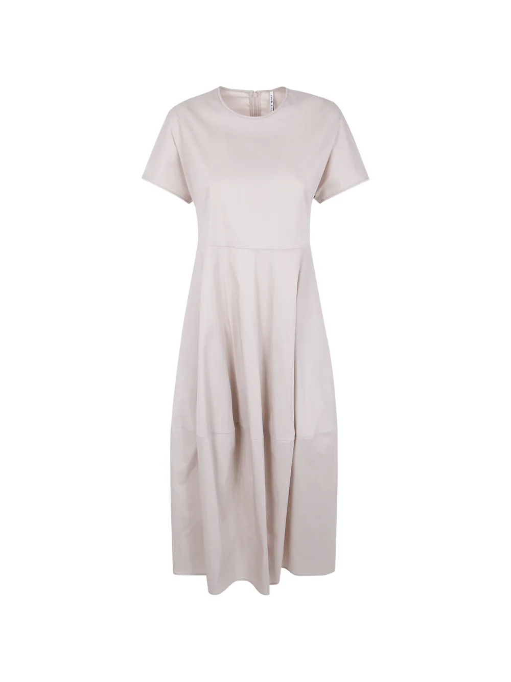 Liviana Conti panelled crew-neck dress - Toni neutri