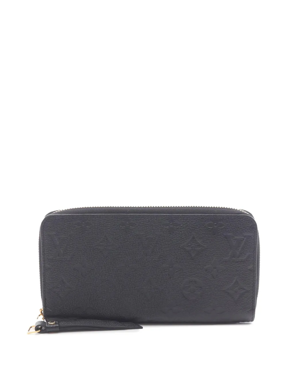 Louis Vuitton Pre-Owned 2015 Monogram Empreinte Zippy long wallets - Nero