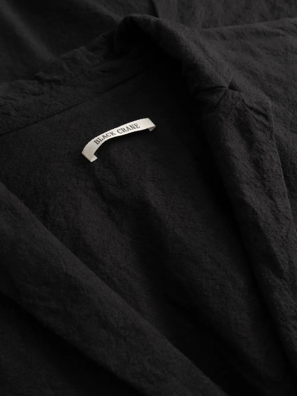 Crinkled Button Coat