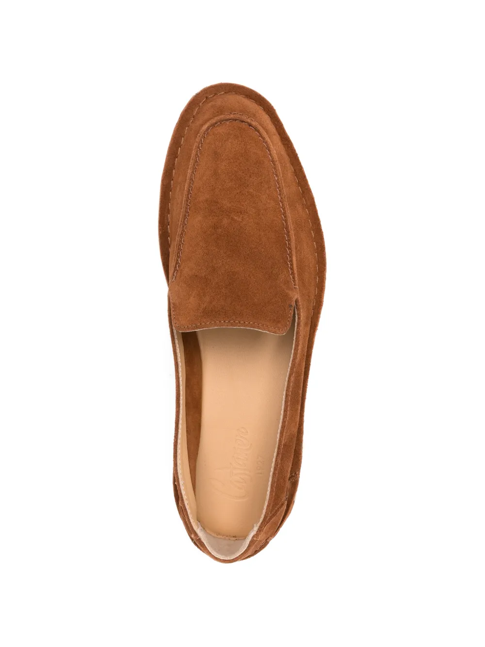 Castañer suede loafers Bruin
