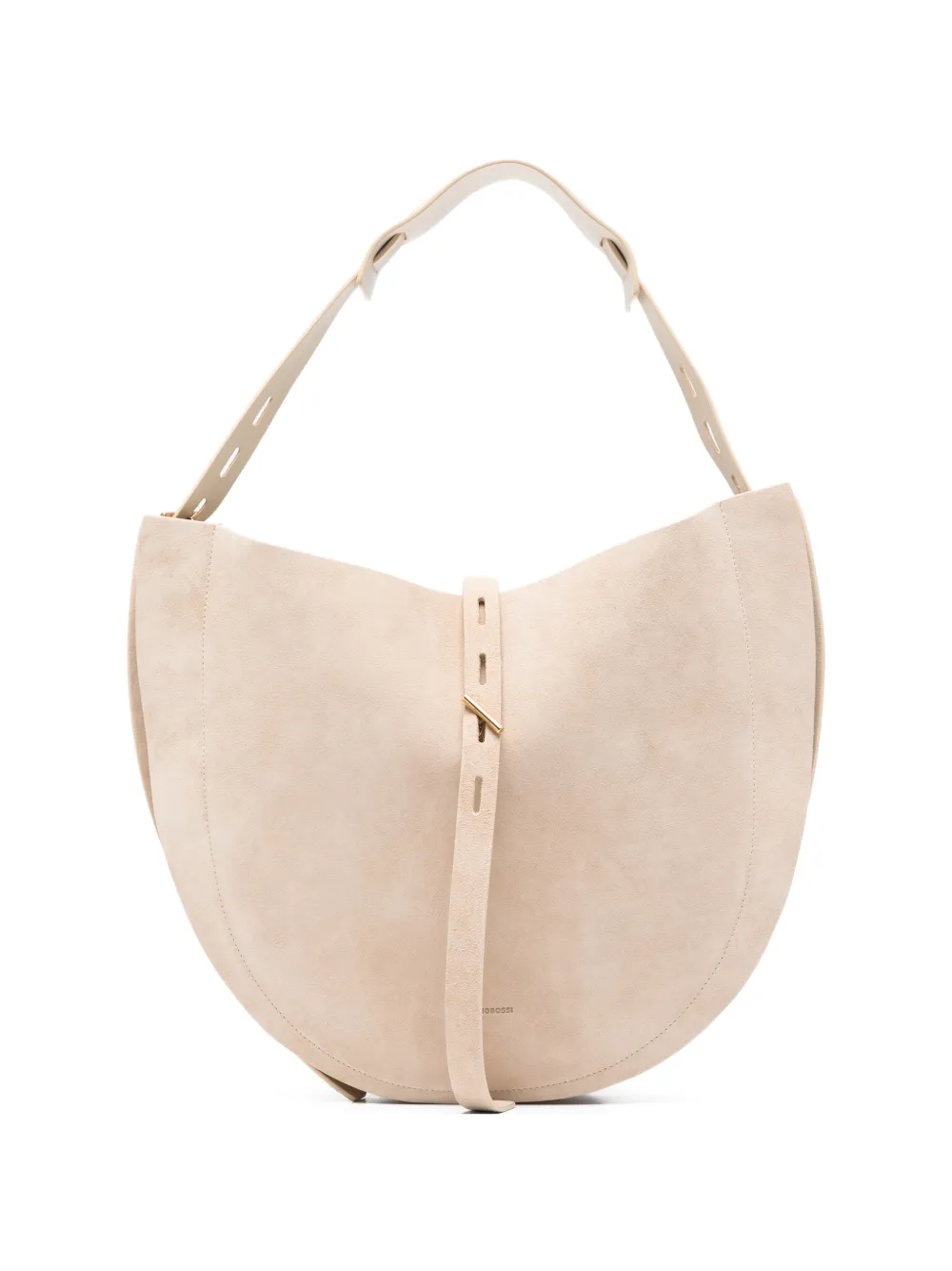 MINOBOSSI Liz suede shoulder bag - Toni neutri