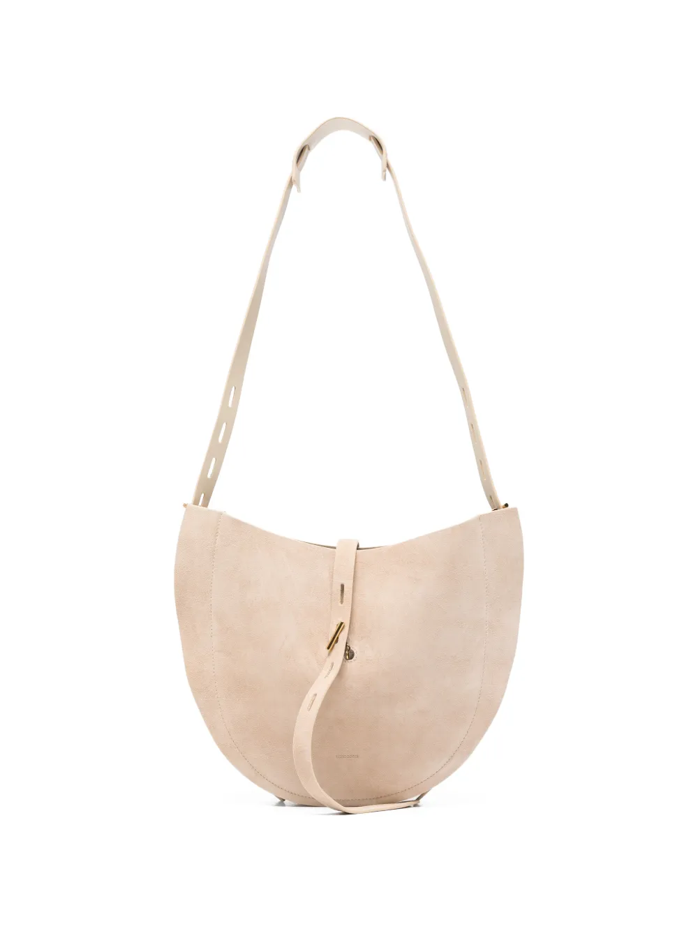 MINOBOSSI Liz suede shoulder bag - Toni neutri