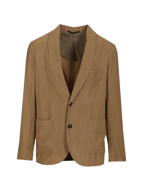 Giorgio Armani blazer con bolsillo de parche