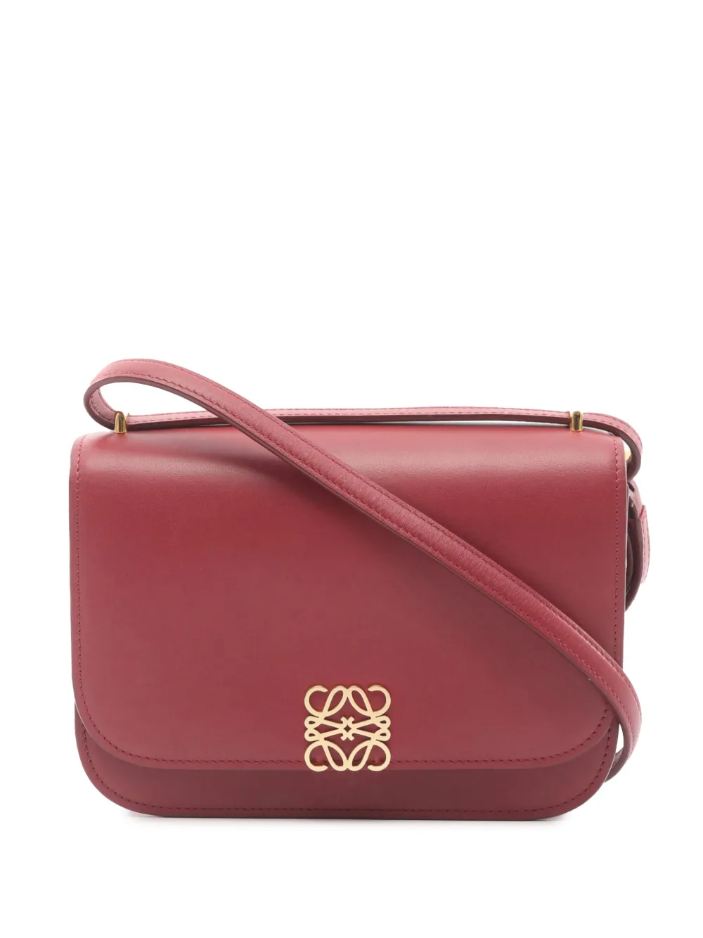 Loewe Pre-Owned 2010-2026 Small Goya shoulder bag - Rosso