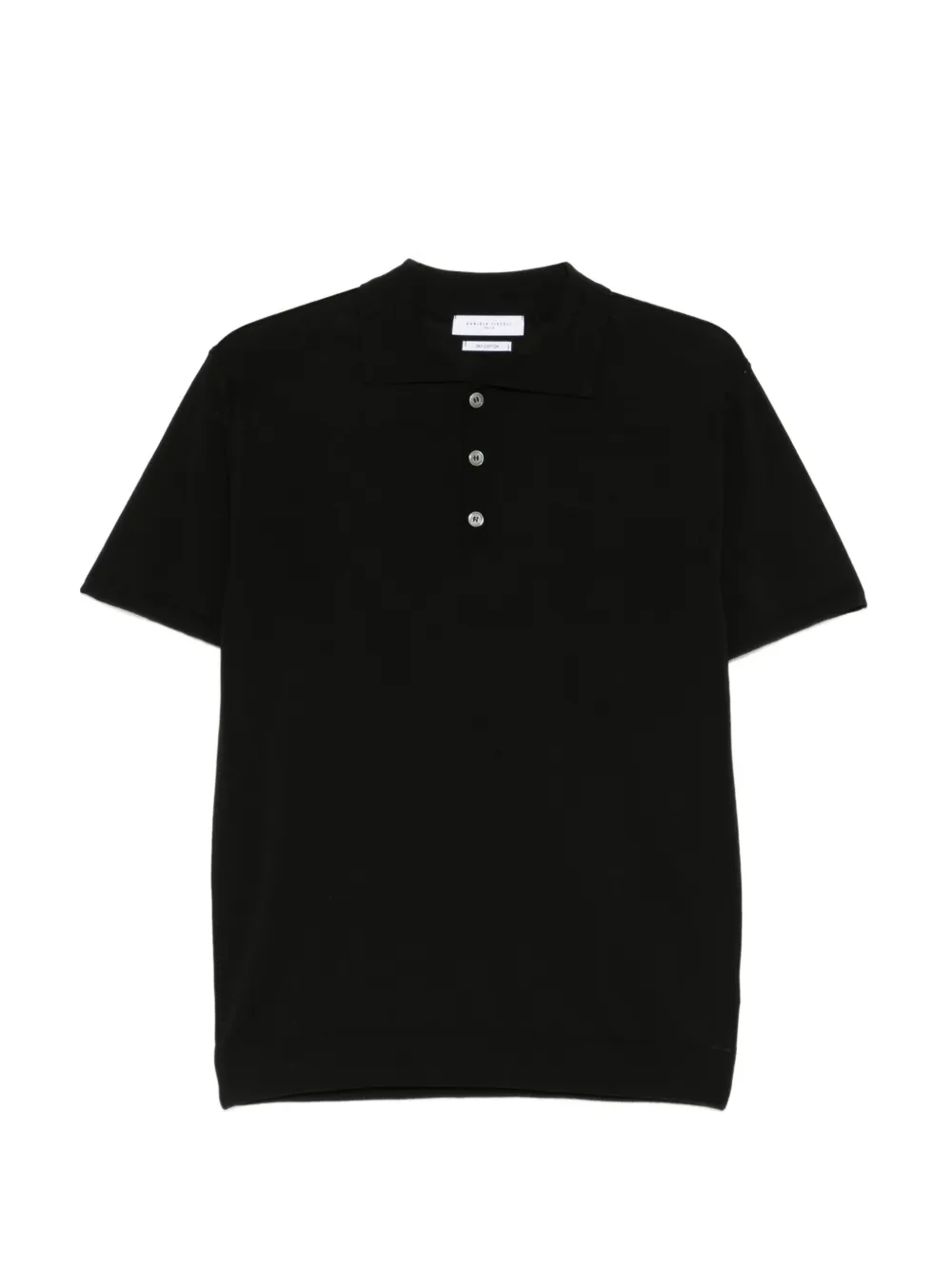Daniele Fiesoli buttoned polo shirt - Nero