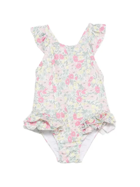 Tartine Et Chocolat ruffled floral-print swimsuit