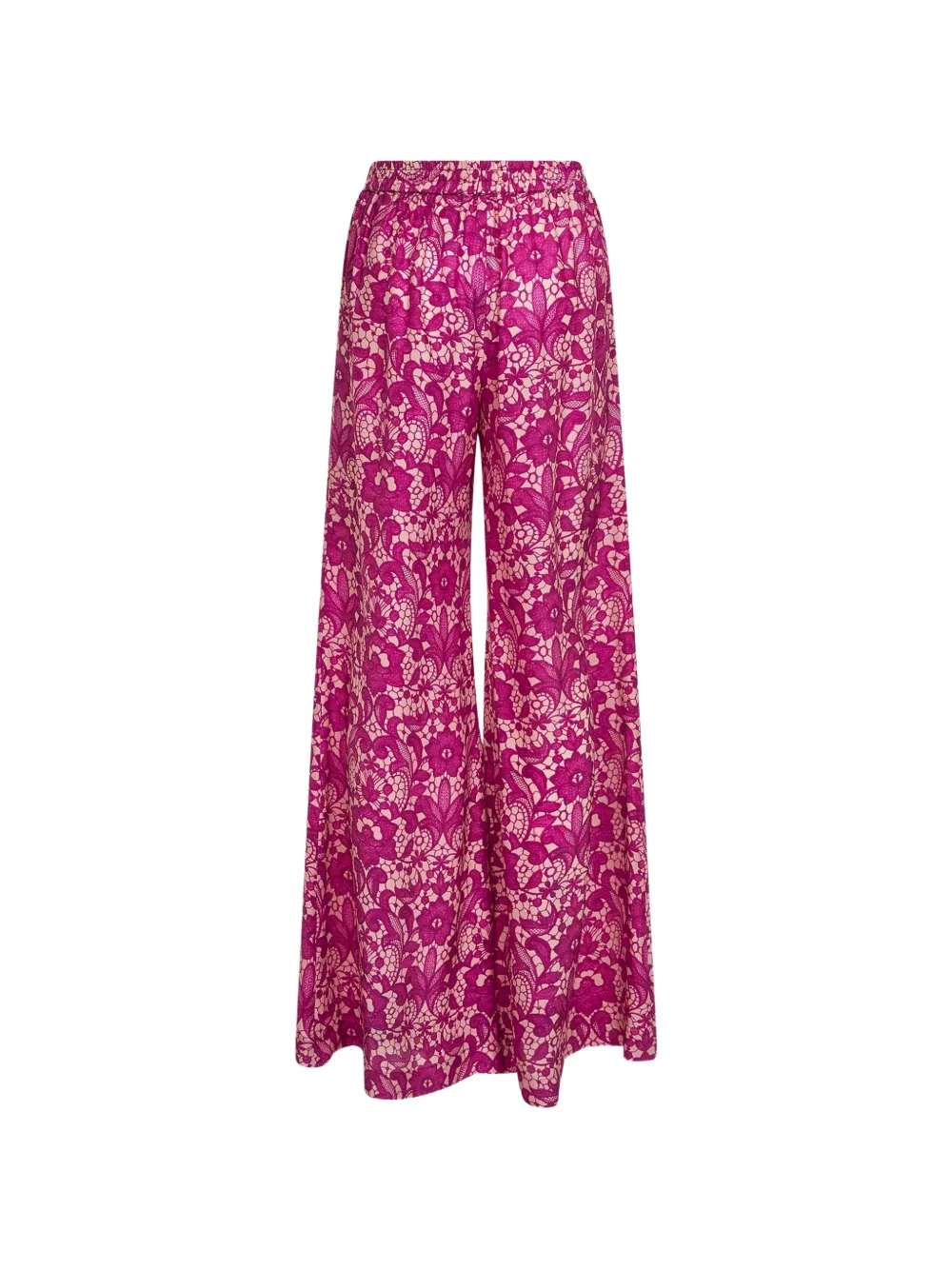 Gianluca Capannolo Antonia broek met bloemenprint Roze