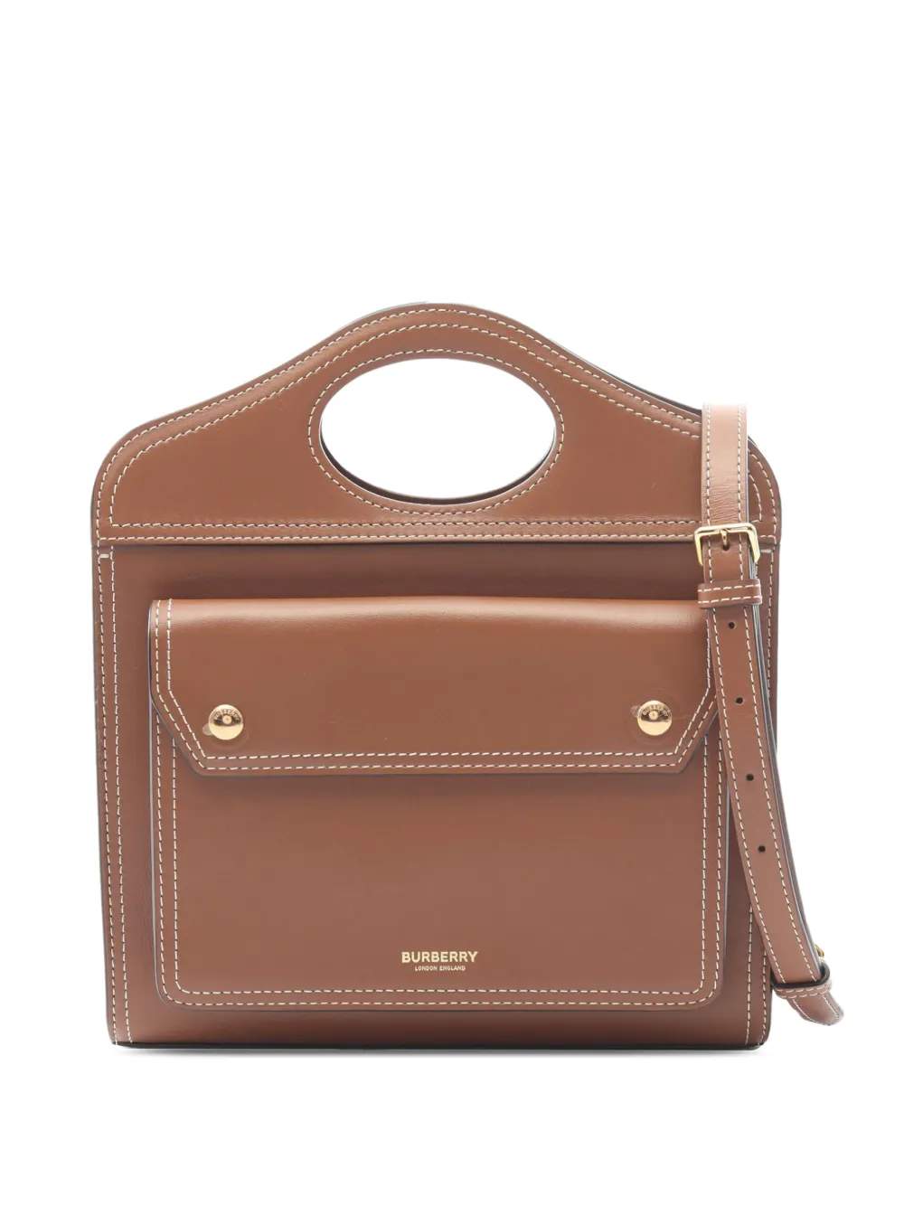 Burberry Pre-Owned 2018-2023 Mini Pocket Bag satchel - Marrone