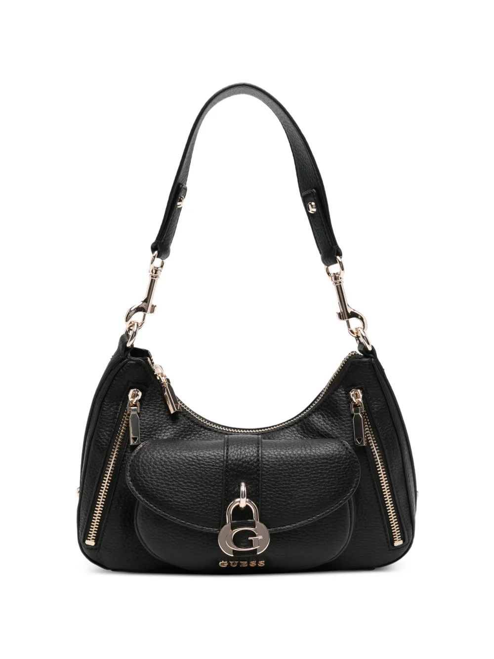 GUESS USA Jessa logo detail shoulder bag - Nero