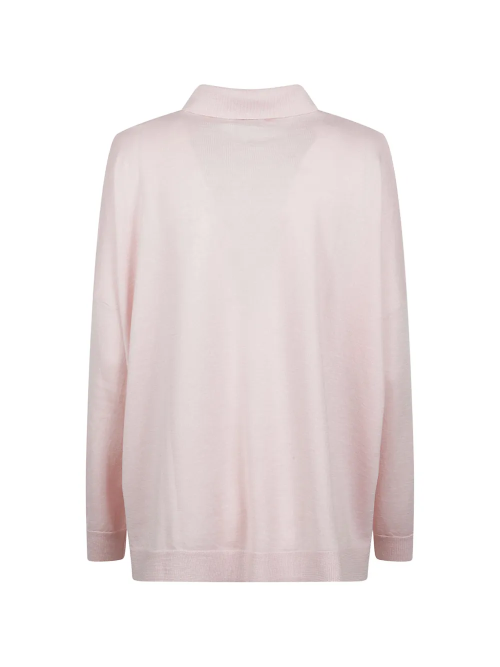  Beyou Buttoned Collared Cardigan - Pink 