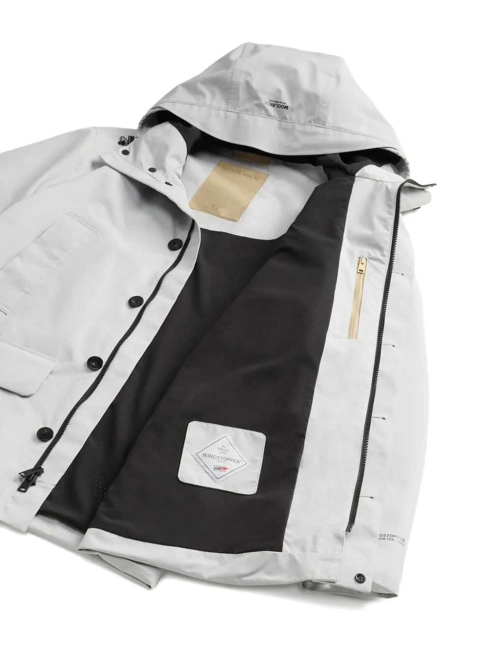 Woolrich GTX Summer parka Grijs