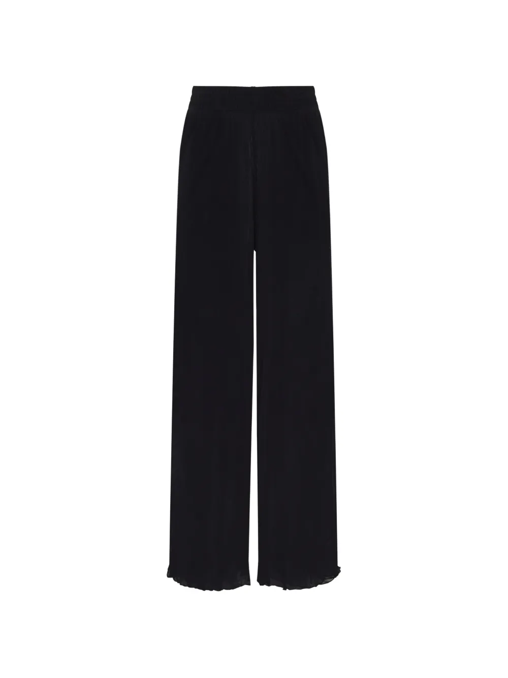 Vilebrequin elasticated-waistband wide-leg trousers - Nero
