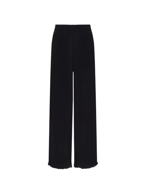 Vilebrequin elasticated-waistband wide-leg trousers