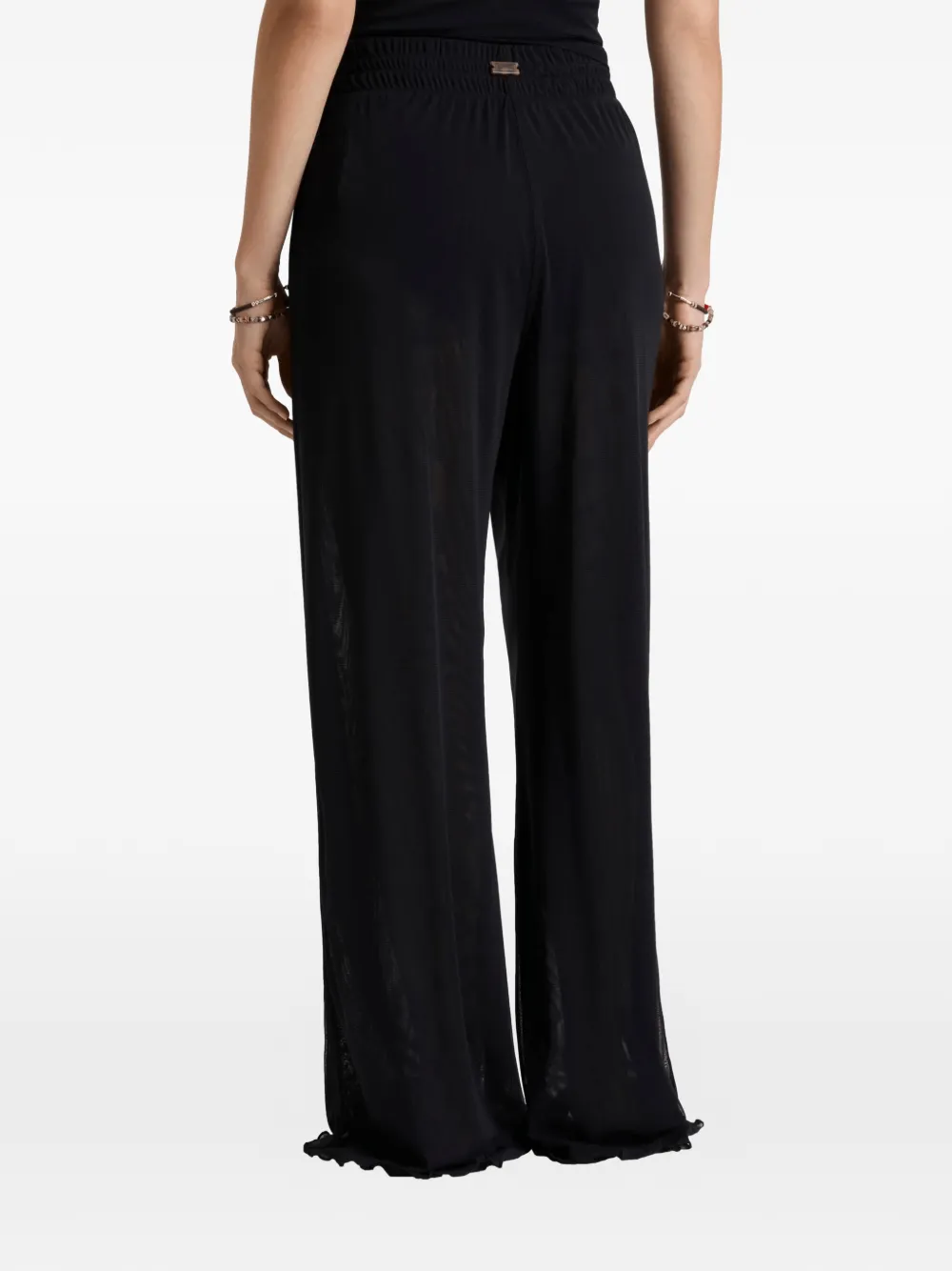 Vilebrequin Broek met elastische tailleband Zwart