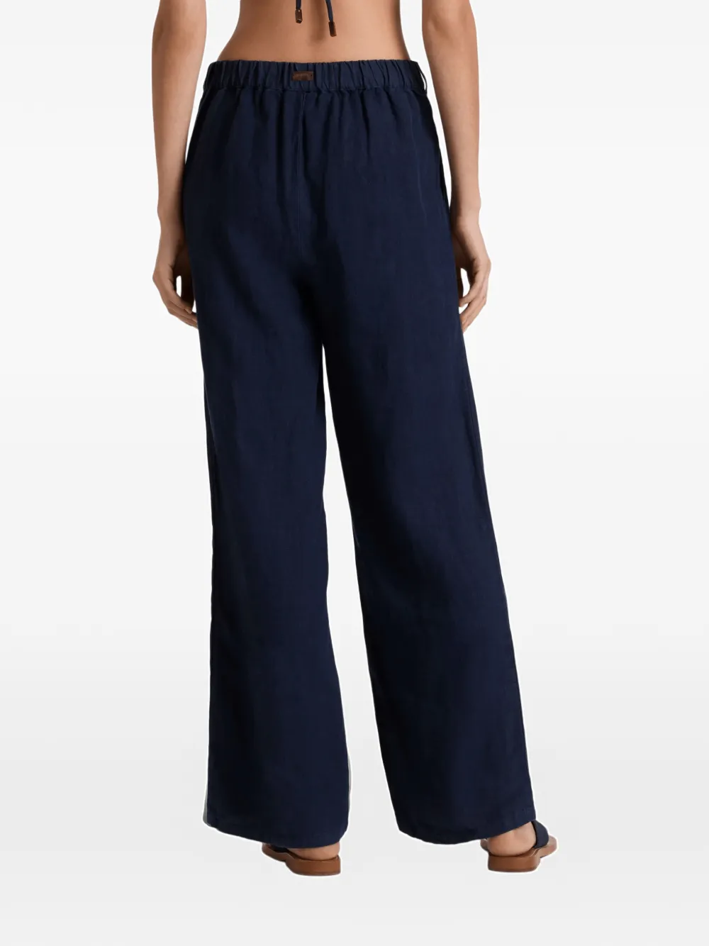 Vilebrequin Linnen broek Blauw