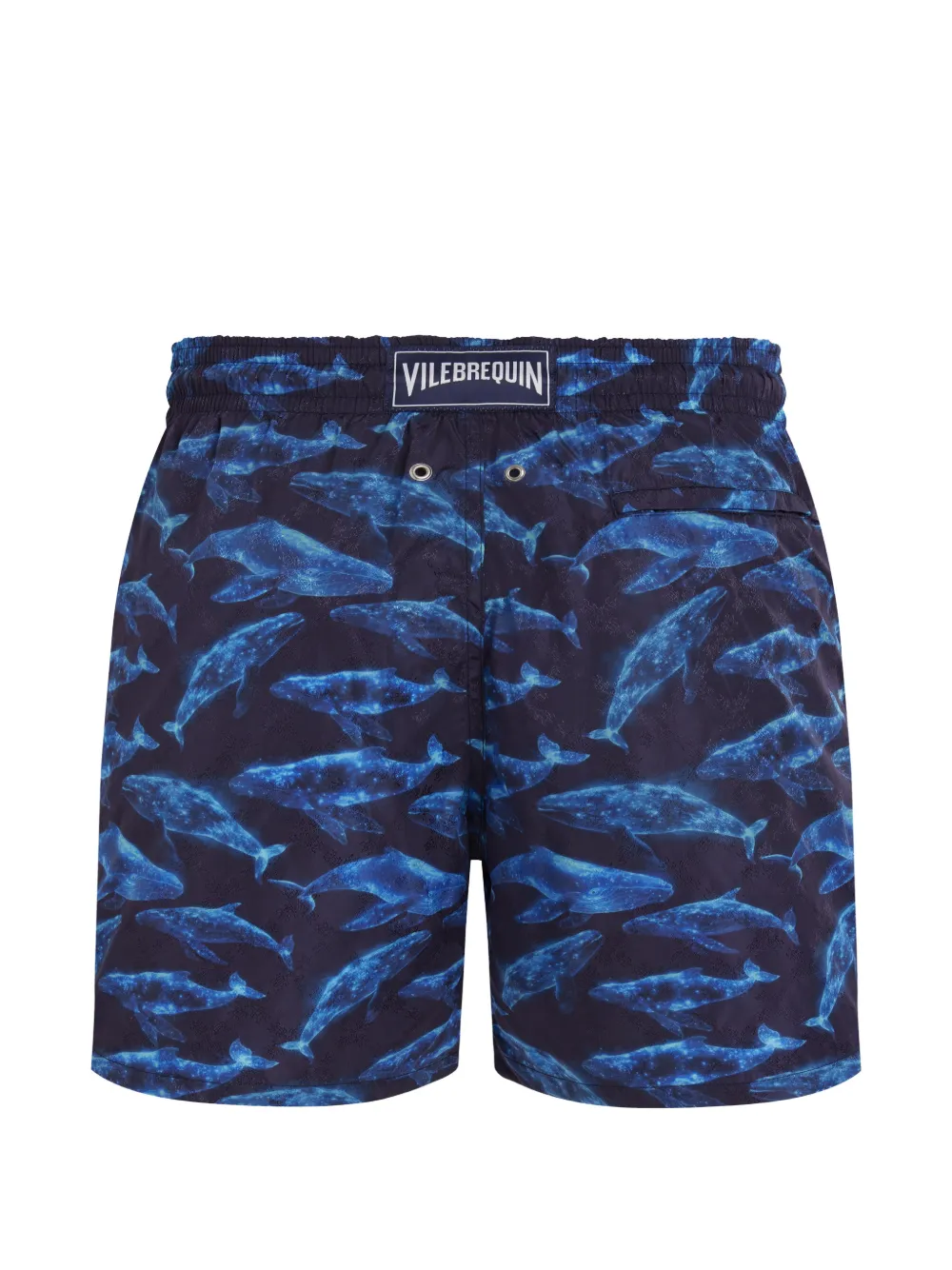 Vilebrequin Sparkling Whales zwembroek Blauw