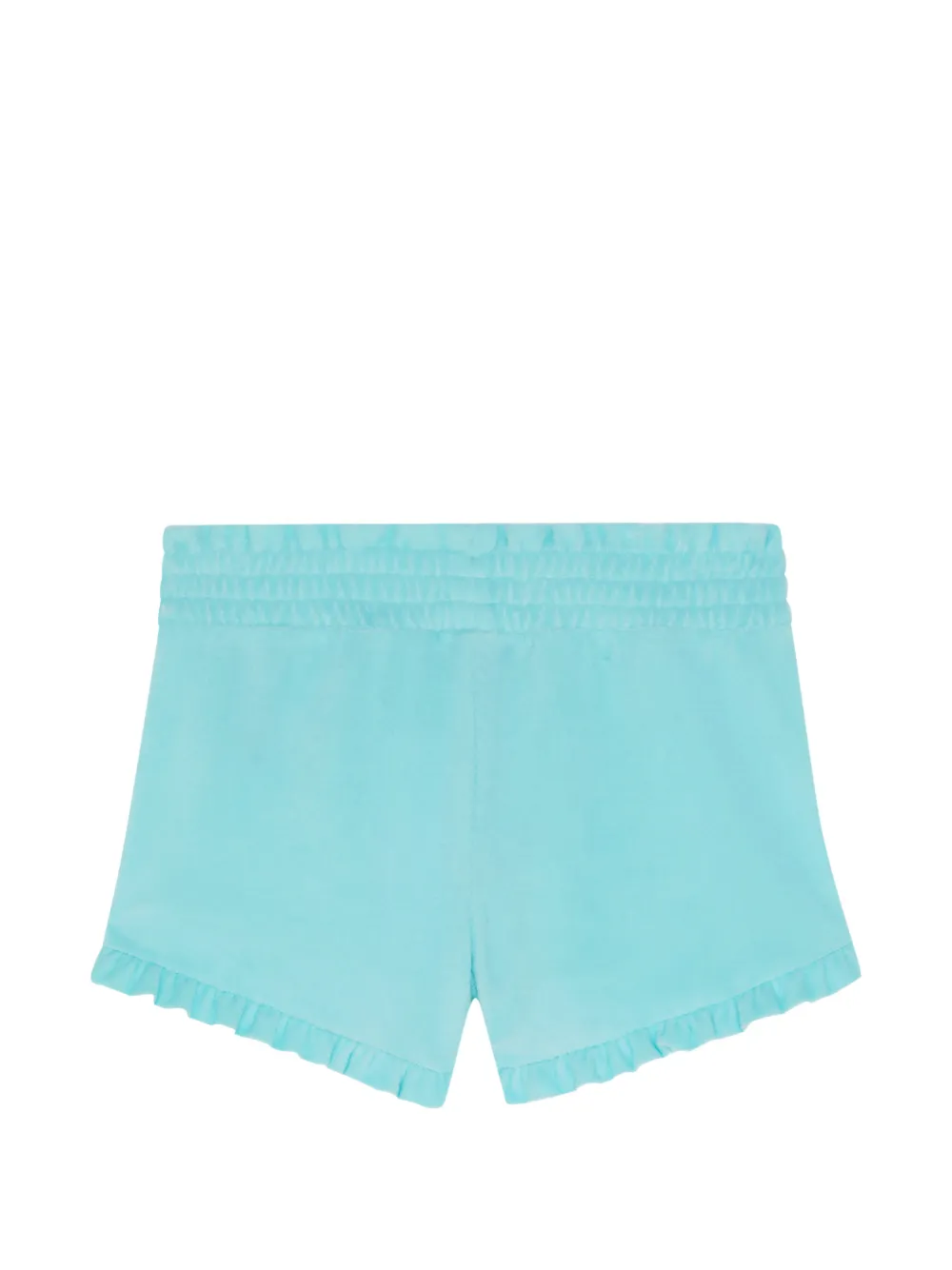 Turtle-Embroidered Terry Shorts