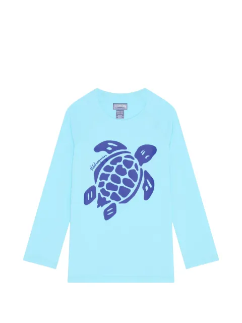 Vilebrequin Kids long-sleeve turtle T-shirt