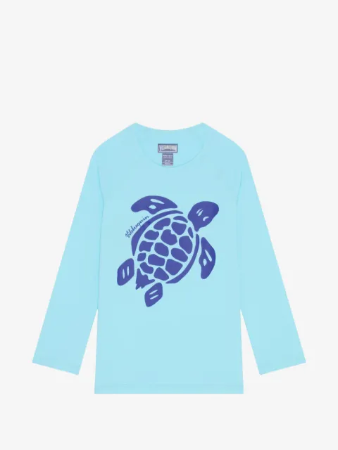 Vilebrequin Kids long-sleeve turtle T-shirt