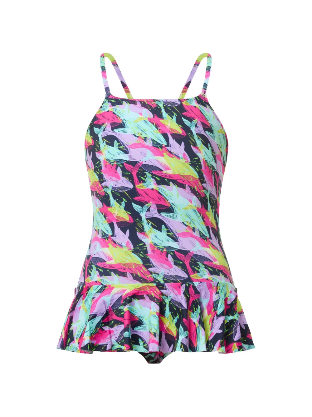 Vilebrequin Kids Whales Offset swimsuit - Blu