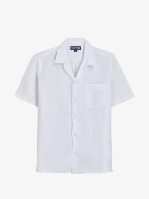 Vilebrequin linen bowling shirt