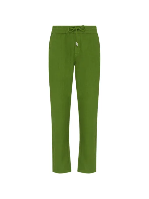 Vilebrequin drawstring-waist linen trousers