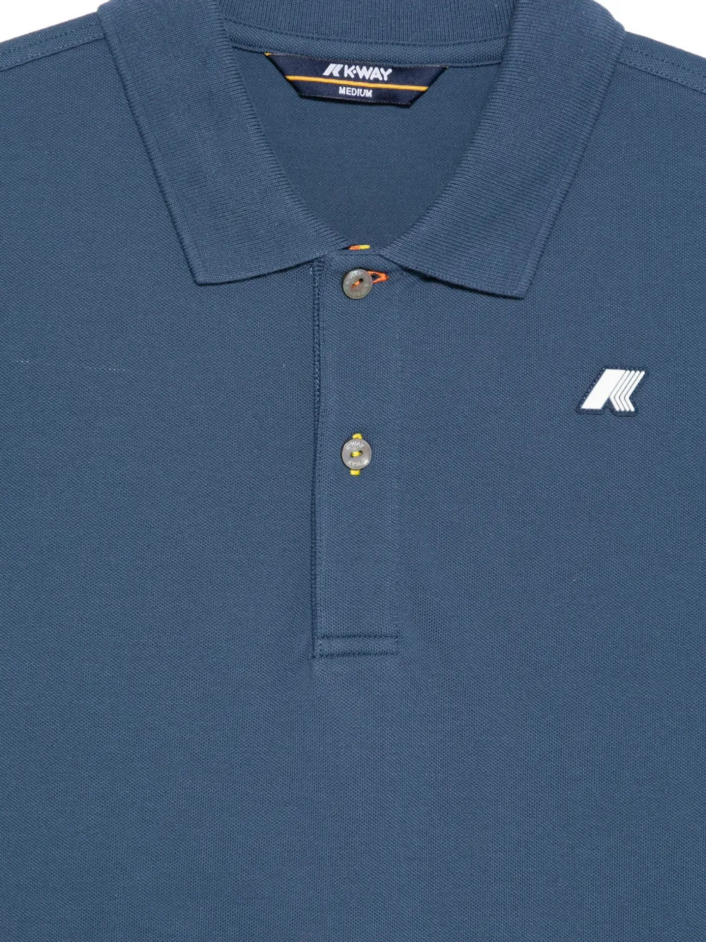 K-Way Vinnie poloshirt met logo Blauw