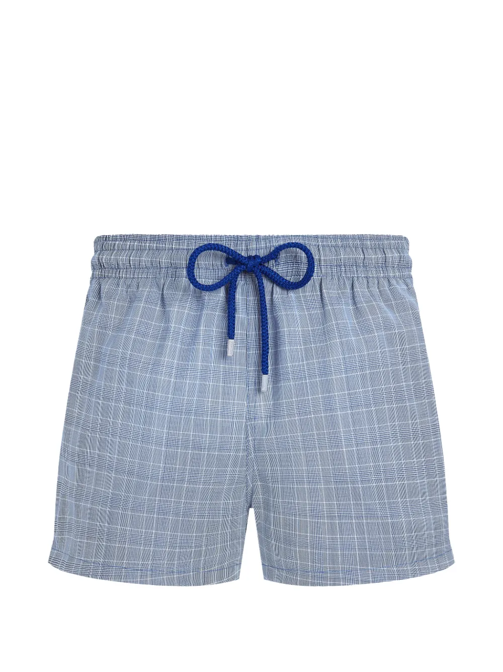 Vilebrequin prince of wales-check swim shorts - Blau