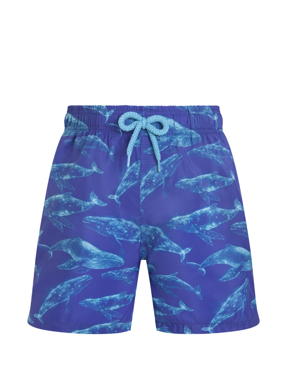 Vilebrequin Kids Sparkling Whales swim shorts - Blu