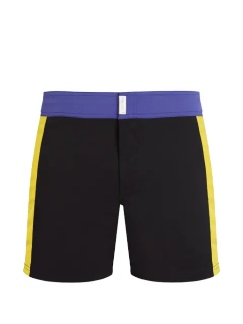 Vilebrequin colour block stretch swim shorts