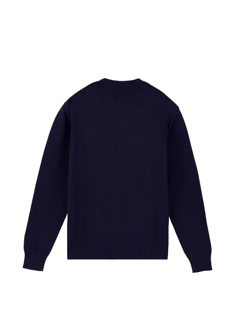 Turtle-Jacquard Crew-Neck Jumper