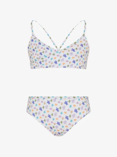 Vilebrequin Kids bikini Micro Ronde des Tortues