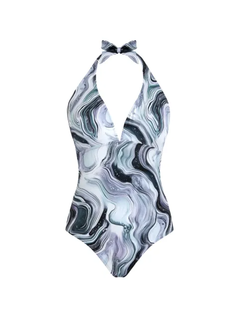 Vilebrequin halterneck marble swimsuit