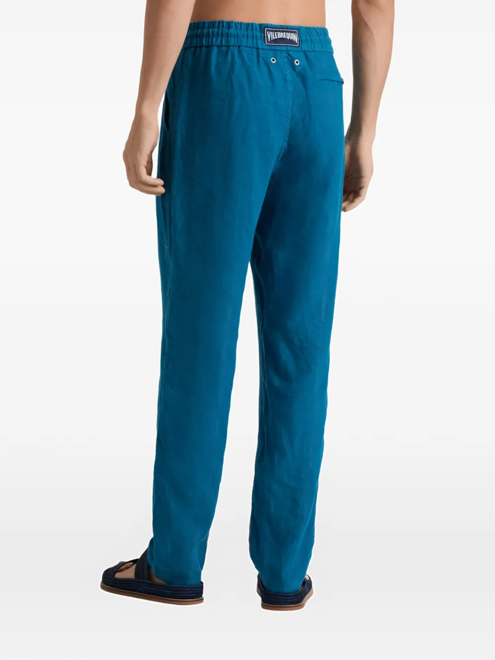 Drawstring Linen Trousers