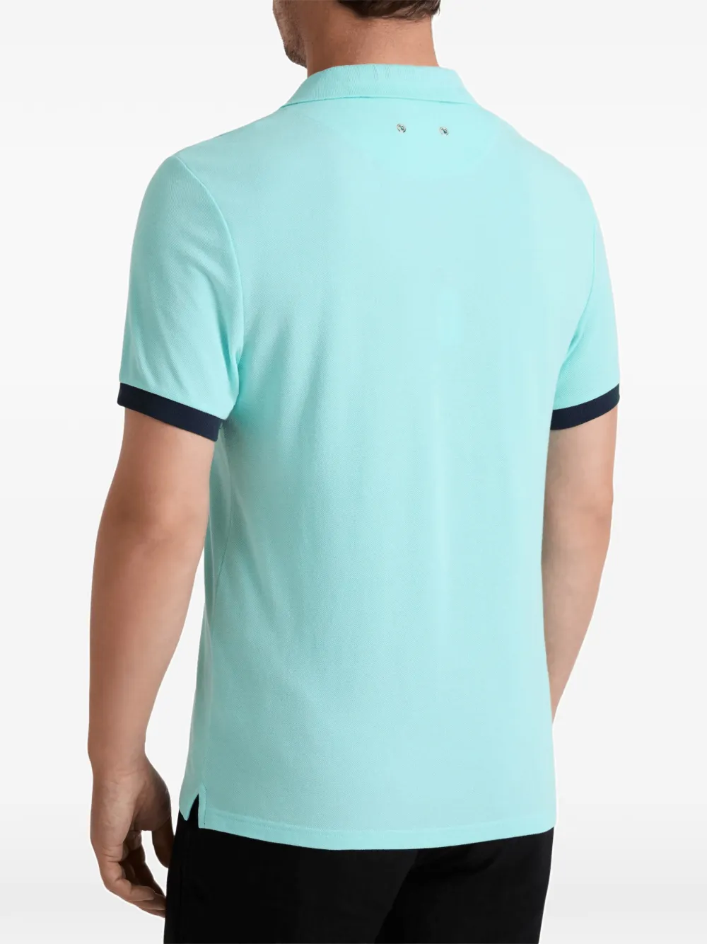 Vilebrequin Poloshirt met geborduurd logo Blauw