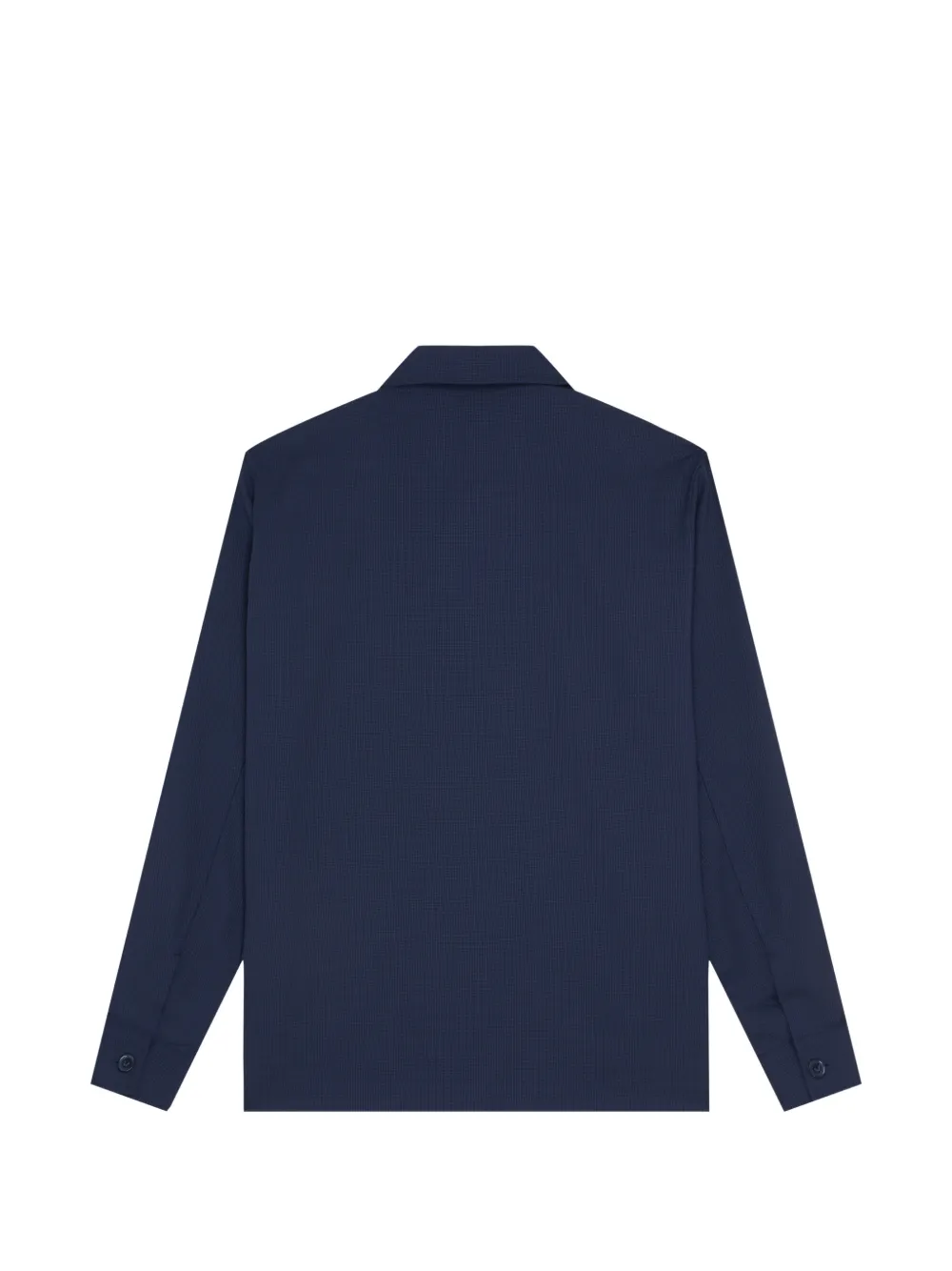 Vilebrequin Micro Carreaux shirtjack Blauw
