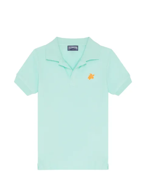 Vilebrequin Kids polo à motif brodé