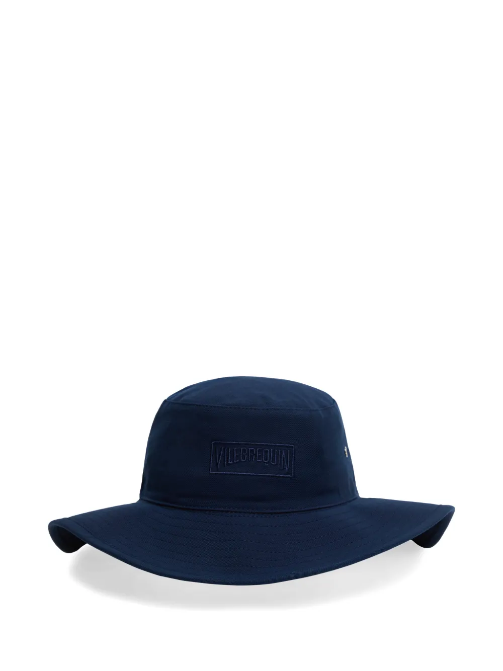 Vilebrequin Kids wide-brimmed drawstring bucket hat - Blue