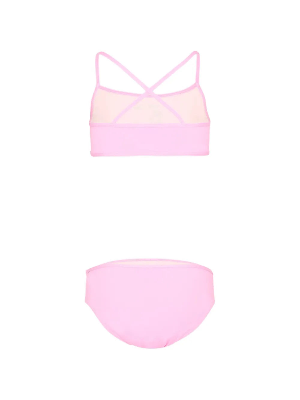 Moschino Kids Bikini met kersenprint Roze