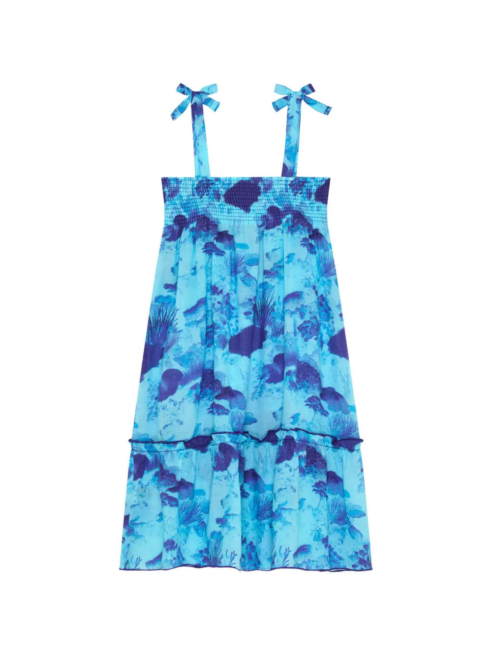 Coral Reef Voile Dress