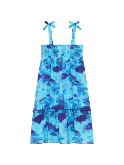 Vilebrequin Kids vestido Coral Reef
