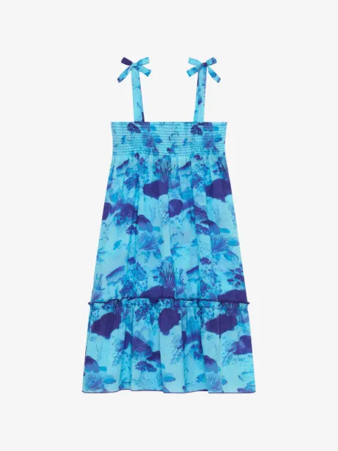 Vilebrequin Kids robe Coral Reef en voile