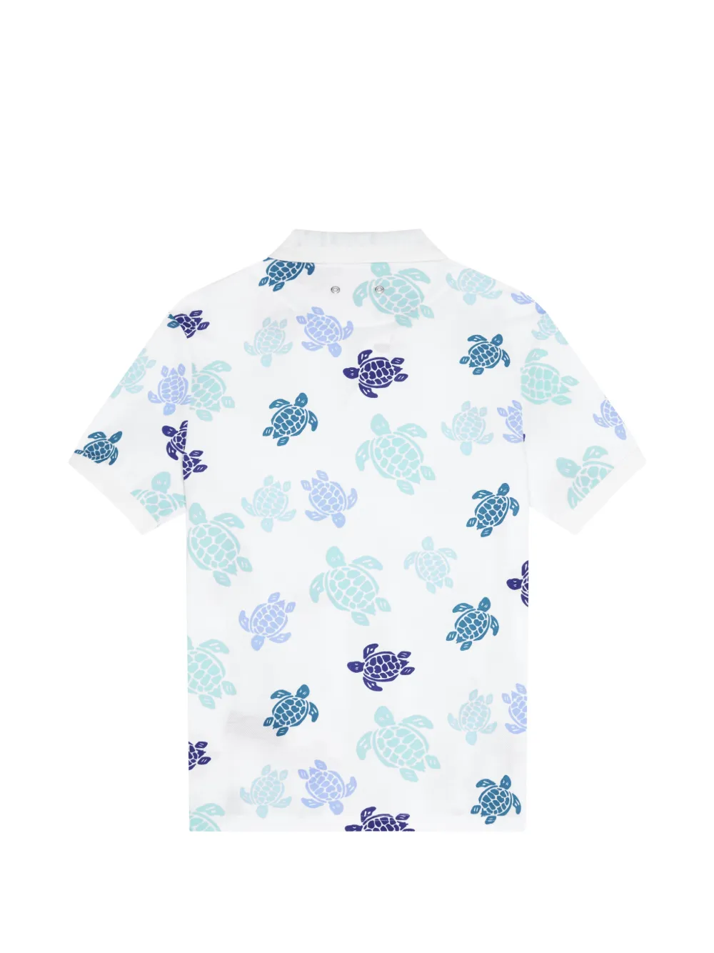 Vilebrequin Ronde des Tortues poloshirt Wit