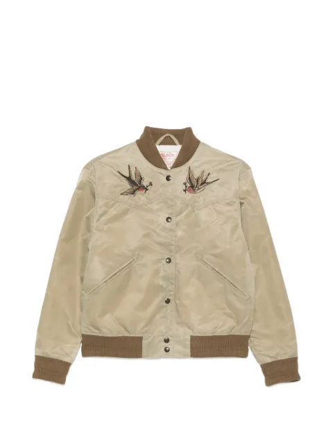 Filson embroidered bomber jacket