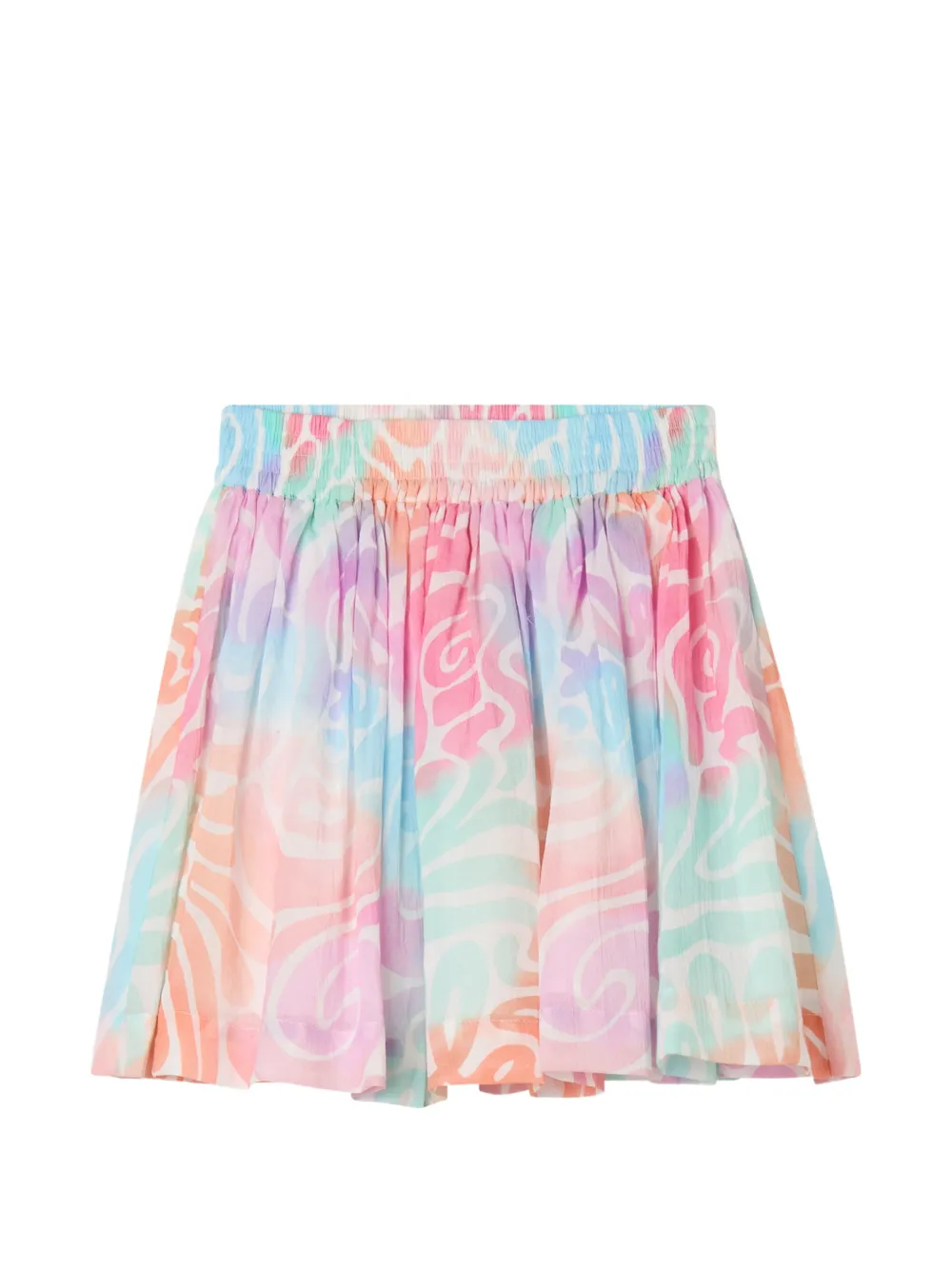 Stella McCartney Kids printed skirt - Blu